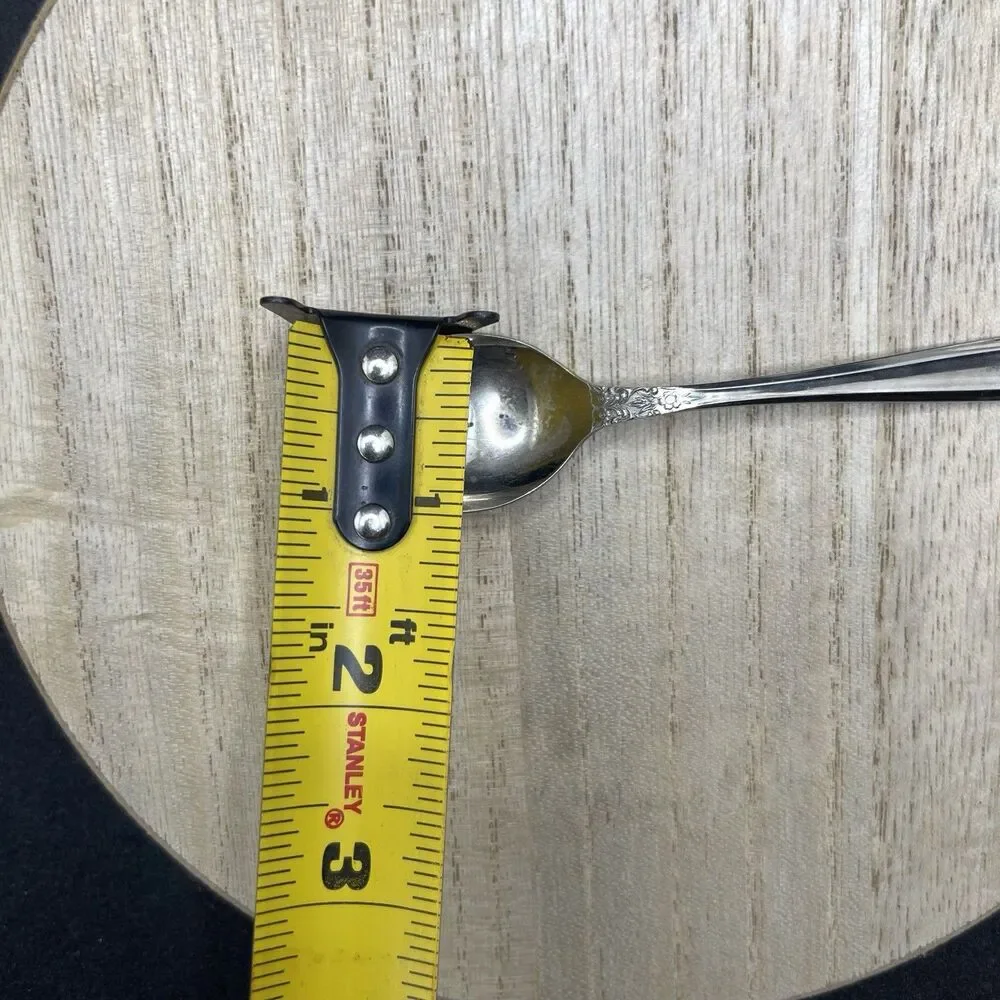 VTG ATQ Nickel Plated Japan Spoon Tarnished
